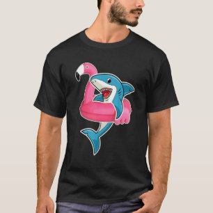 Camiseta Flamingo Float Summer Shark Flotante