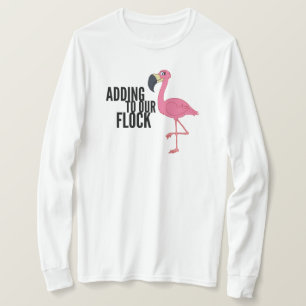 Camiseta Flamingo Flock Maternity Long Sleeve T-Shirt
