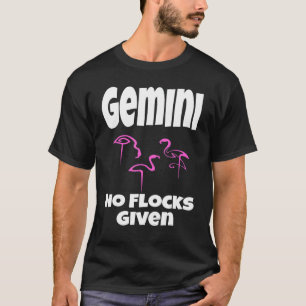 Camiseta Flamingo Gemini No Hay Bloques Que Digan Humor Sar