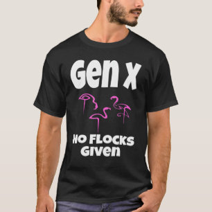 Camiseta Flamingo Gen X No Hay Bloques Que Digan Humor Sarc