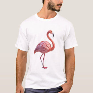 Camiseta Flamingo Geométrica