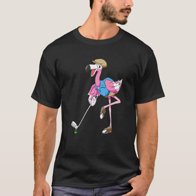 Camiseta Flamingo Golf Vacation  Golfing Club (Anverso)
