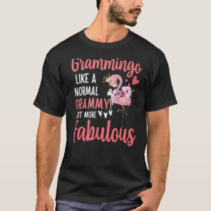 Camiseta Flamingo Grammingo como una cita normal Grammy Gra