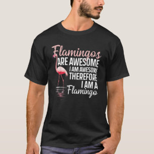 Camiseta Flamingo Guay Para Hombres Mujeres Flamingos Rosa