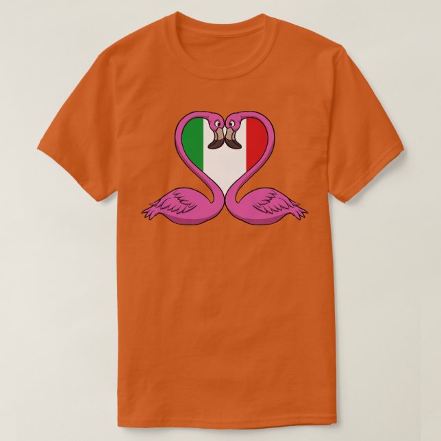 Camiseta Flamingo Italia (Diseño del anverso)