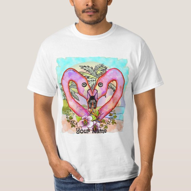 Camiseta Flamingo Love (Anverso)