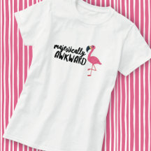 Camiseta Flamingo majestuosamente Atorcida