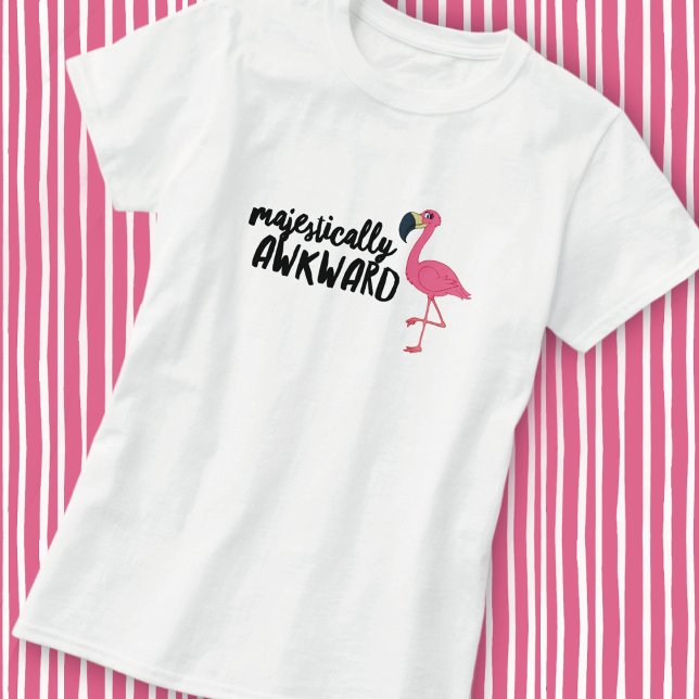 Camiseta Flamingo majestuosamente Atorcida (Subido por el creador)