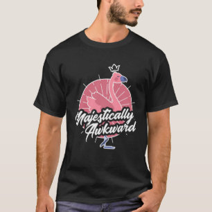 Camiseta Flamingo majestuoso extraño