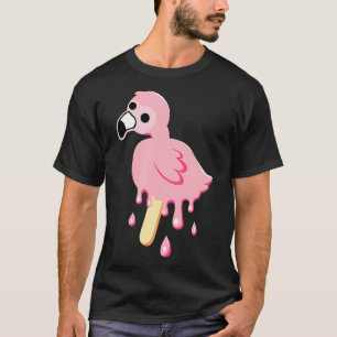 Camiseta Flamingo Merch mrflimflam Bird Popsicle  (2)