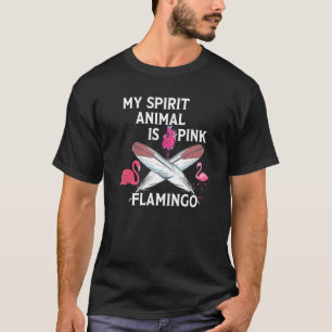 Camiseta Flamingo - Mi Espíritu Animal Es Rosa - Flamingo