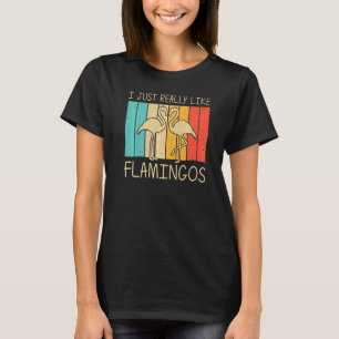 Camiseta Flamingo para hombres mujeres Flamencos rosados Vi