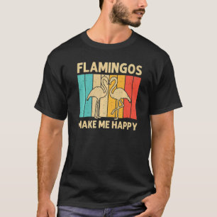 Camiseta Flamingo para hombres mujeres Flamencos rosados Vi