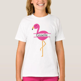 Camiseta Flamingo personalizado