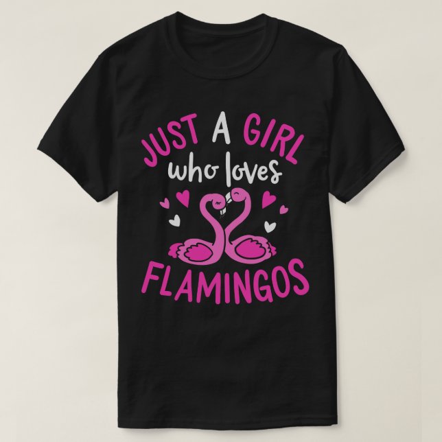 Camiseta Flamingo Pink Bird Flamingo (Diseño del anverso)