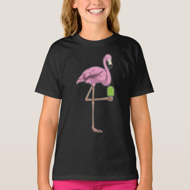 Camiseta Flamingo Popsicle (Anverso)