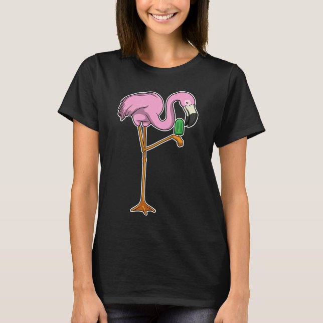 Camiseta Flamingo Popsicle (Anverso)