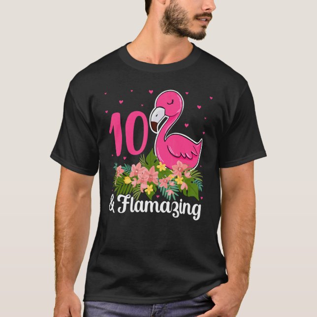 Camiseta Flamingo Pun de 10 años Flamengo (Anverso)
