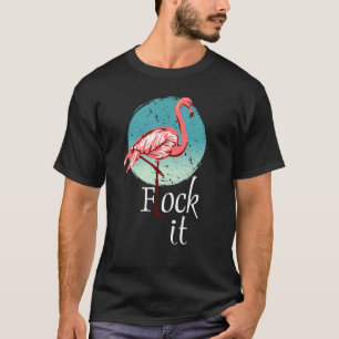 Camiseta Flamingo Rebaño Animal Para Hombres Mujeres Pájaro
