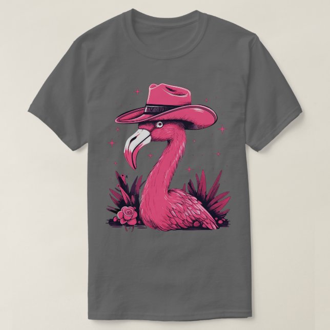 Camiseta Flamingo Retro Regalos Funny Flamingo Beach Summer (Diseño del anverso)