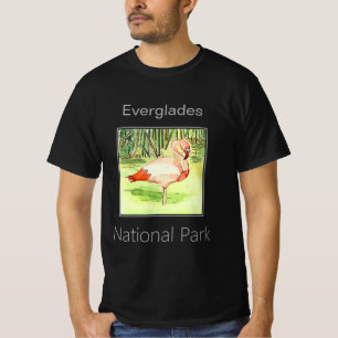 Camiseta Flamingo rosa, Parque Nacional Everglades, Florida
