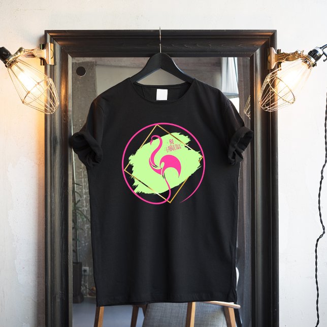 Camiseta Flamingo Rosa Sea Fabuloso Inspirador (Subido por el creador)
