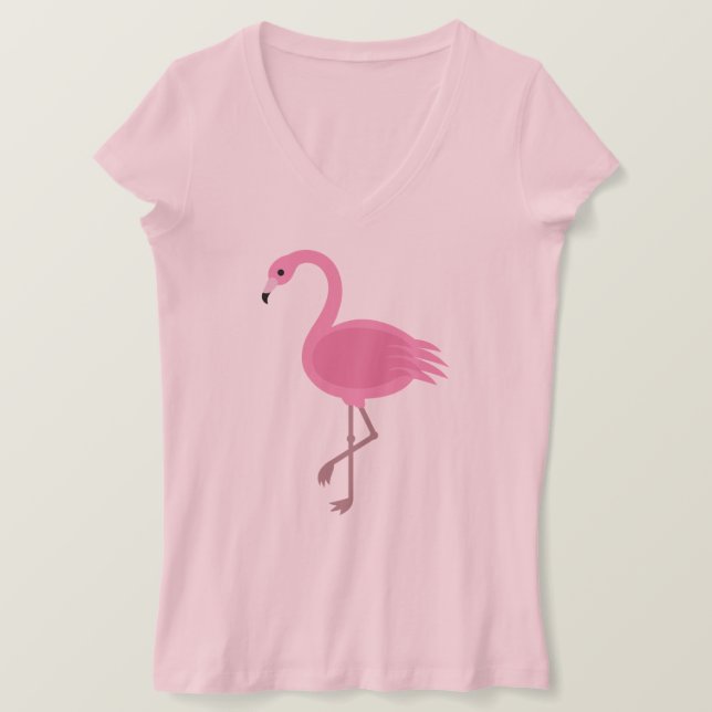 Camiseta Flamingo Shirt (Anverso del diseño)