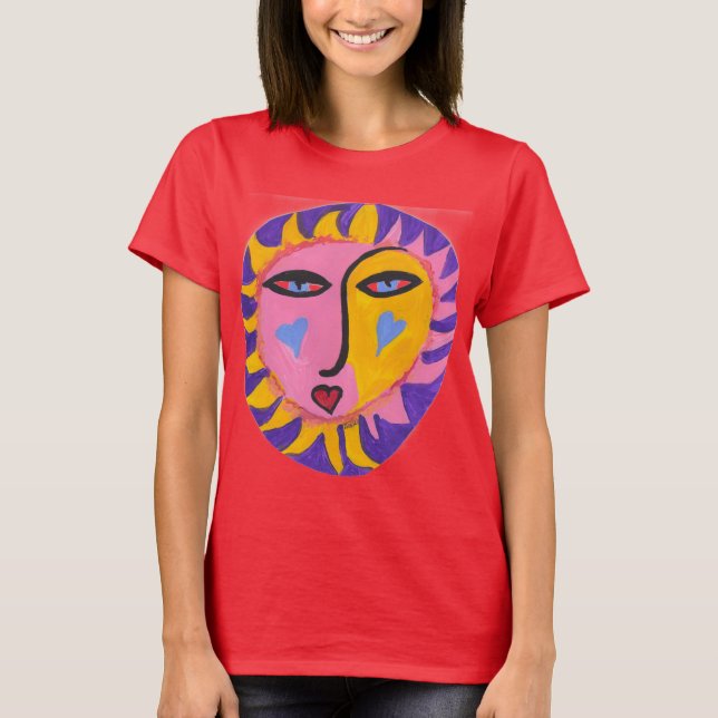 Camiseta Flamingo Sunset (Anverso)