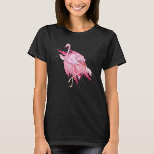 Camiseta Flamingo tropical Flamingo rosa de los animales ex