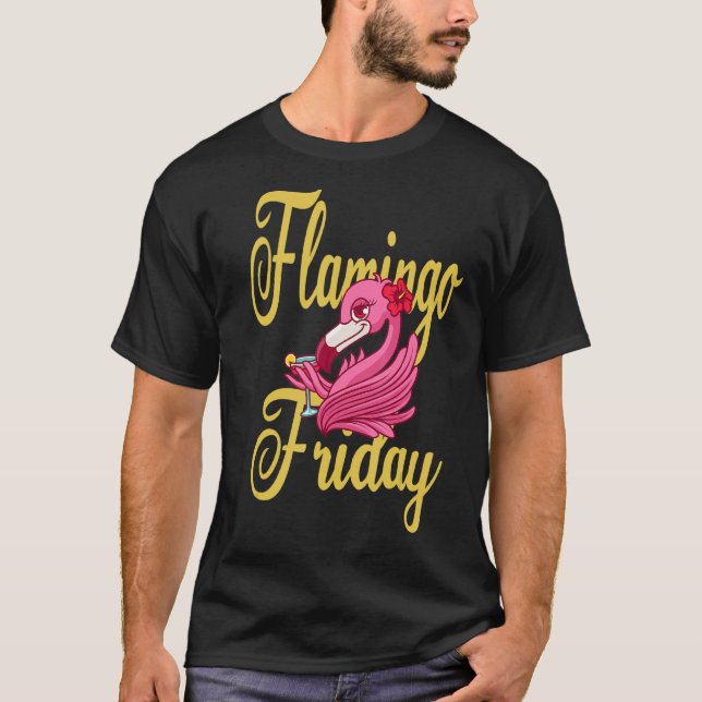 Camiseta Flamingo Viernes 1 (Anverso)