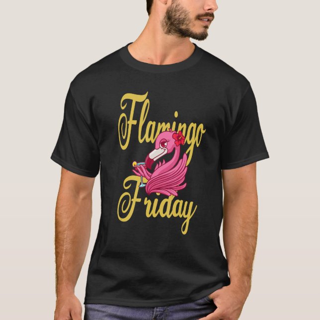 Camiseta Flamingo Viernes 1 (Anverso)