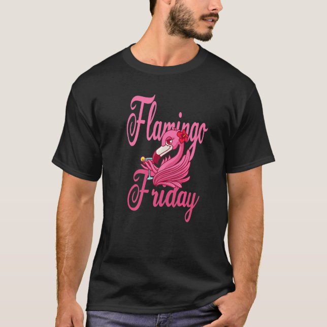 Camiseta Flamingo Viernes 1 (Anverso)