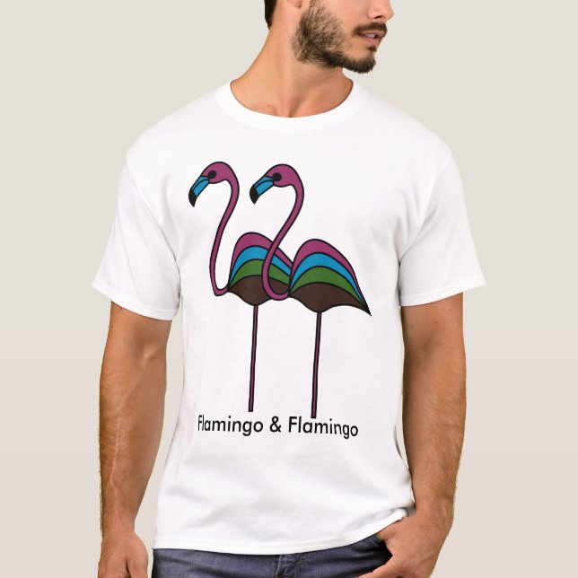 Camiseta Flamingo y Flamingo (Anverso)