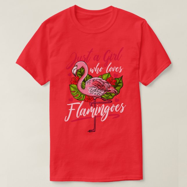 Camiseta Flamingoes Flamingo Lover (Diseño del anverso)