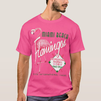 Camiseta Flamingos de Miami Beach
