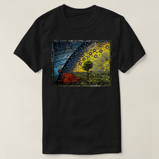 Camiseta Flammarion Engraving Classic TShirt (Diseño del anverso)