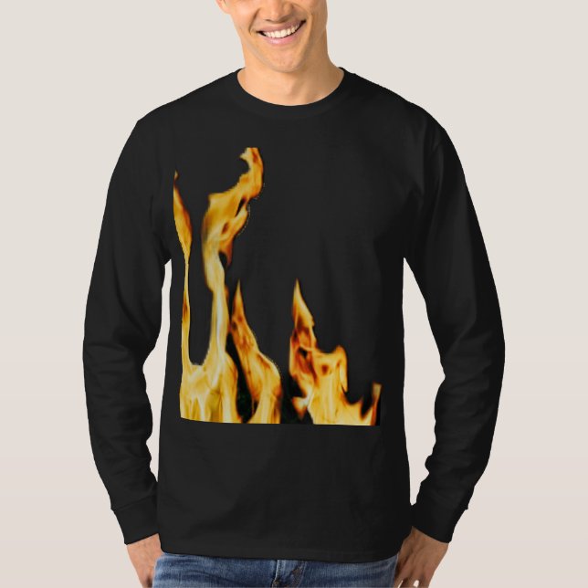 Camiseta Flammen – Flamme – Flame – Flames – Feuer – Fire T (Anverso)