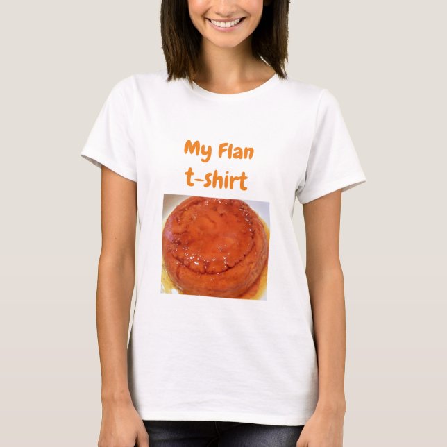 Camiseta Flan (Anverso)
