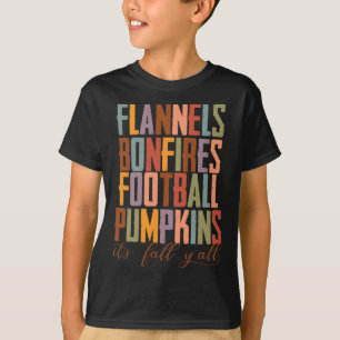 Camiseta Flandes incendia calabazas de fútbol es otoño
