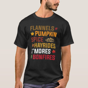 Camiseta Flannel Cómplice Flannel Spkin Hayrides Las hoguer