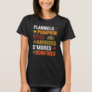 Camiseta Flannel Cómplice Flannel Spkin Hayrides Las hoguer