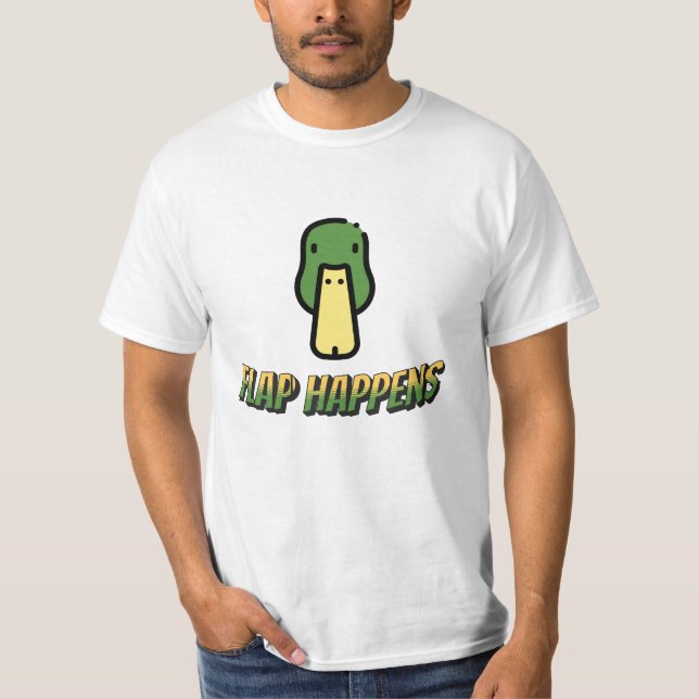 Camiseta Flap Happens (Anverso)