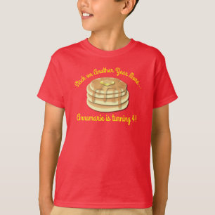 Camiseta Flapjack del partido de cumpleaños del panqueque C