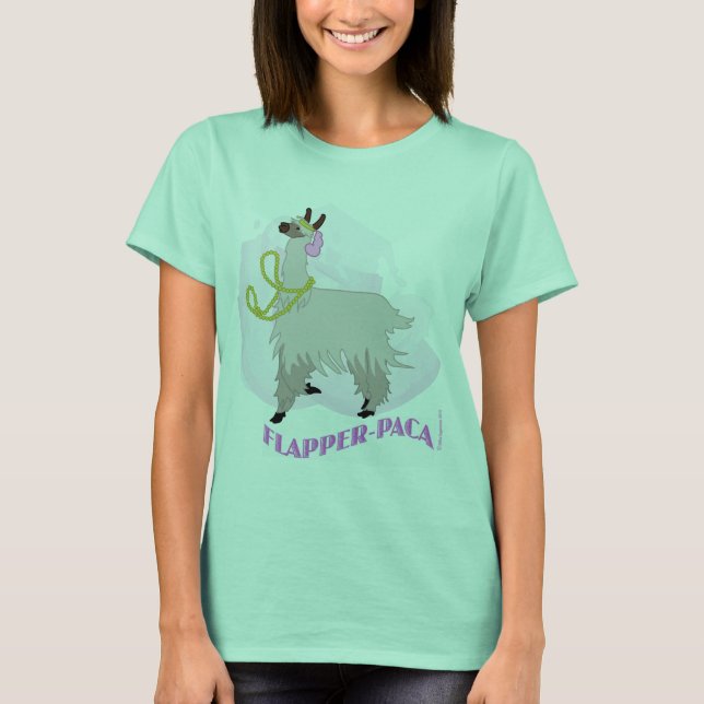 Camiseta Flapper-Paca (Anverso)