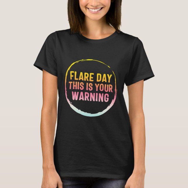 Camiseta Flare Day Complejo Síndrome de Dolor Regional Conc (Anverso)