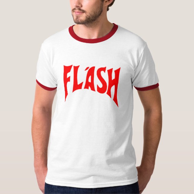 Camiseta ¡Flash! (Anverso)