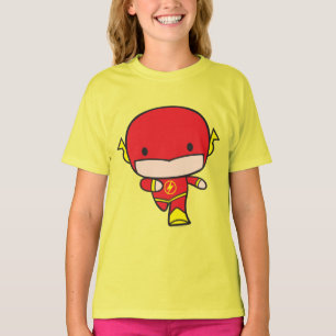 Camiseta Flash Chibi De Dos Partes