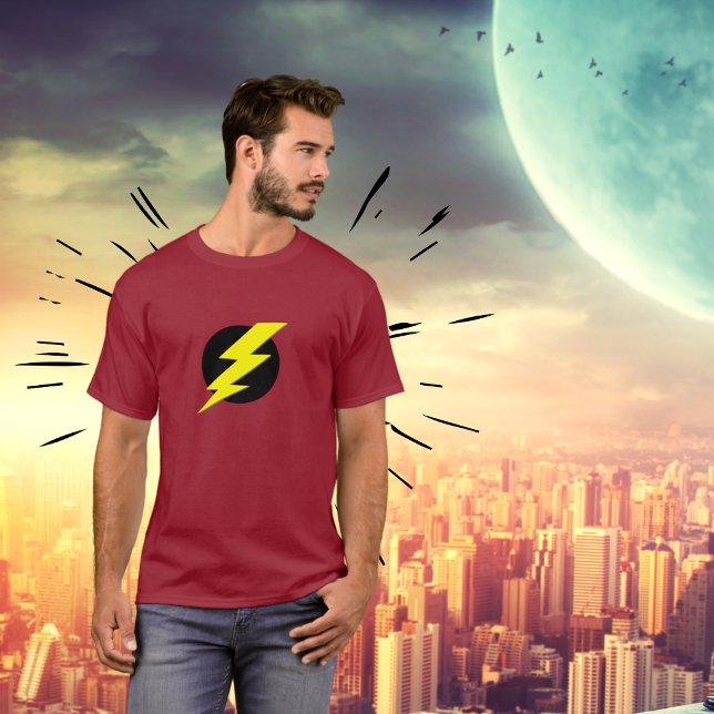 Camiseta Flash de Tee de energía relámpago (Display to the world the power you have inside.)