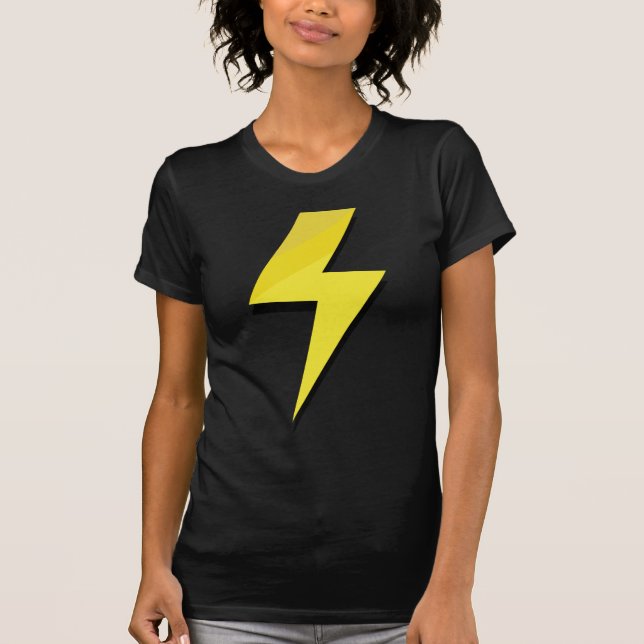 Camiseta Flash del perno de trueno (Anverso)