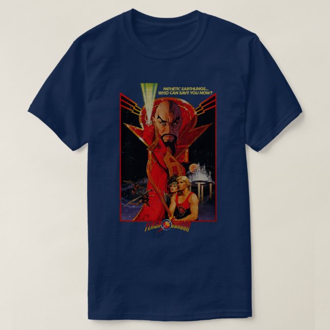 Camiseta Flash Gordon (Diseño del anverso)